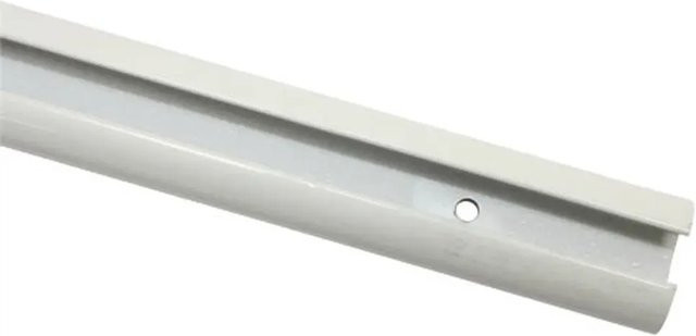 Gardinia Zierstabprofil aus Aluminium in Weiß, Höhe: 160 cm - Bild 1