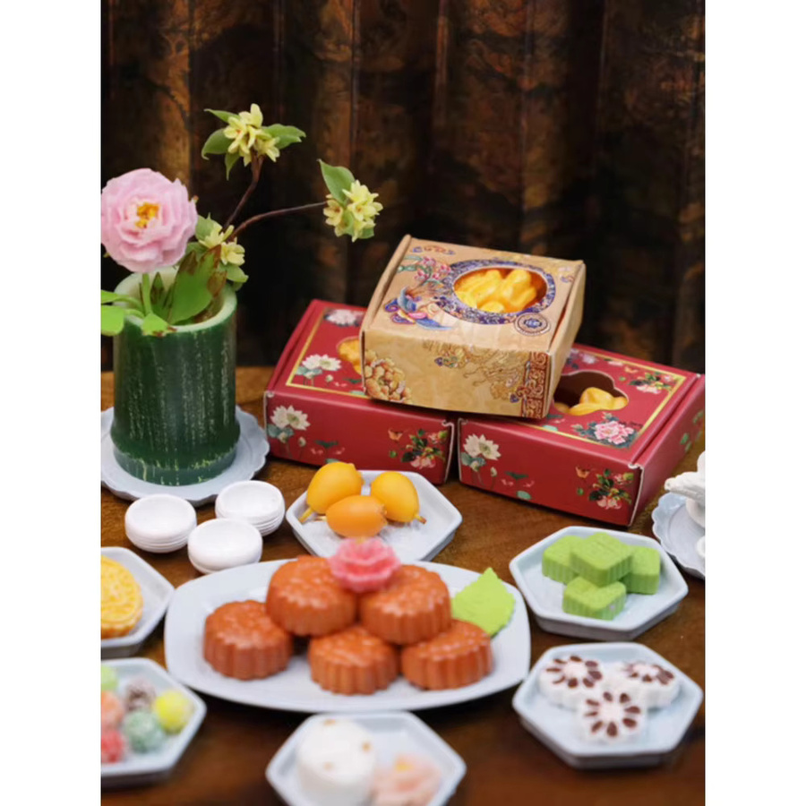 JETTING Miniatur-Mondkuchen, Spielmodell aus Kunststoff, Bunt / Mehrfarbig - Bild 6