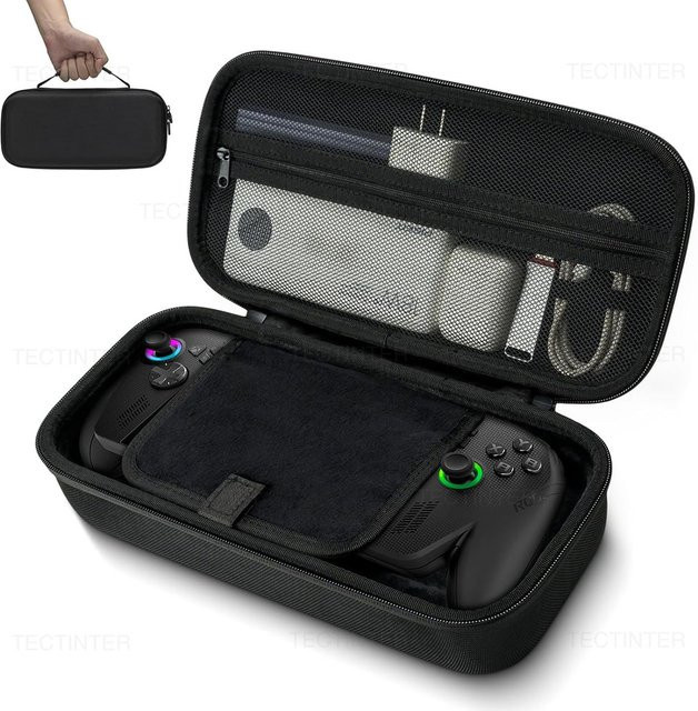 Asus ROG Xbox Ally X Reise-Aufbewahrungstasche aus hartem EVA in Schwarz - Bild 1