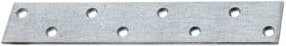 GAH Alberts Flachverbinder aus Stahl, sendzimirverzinkt, Farbe: Silber, Breite: 170 mm, Tiefe: 30 mm - Bild 1