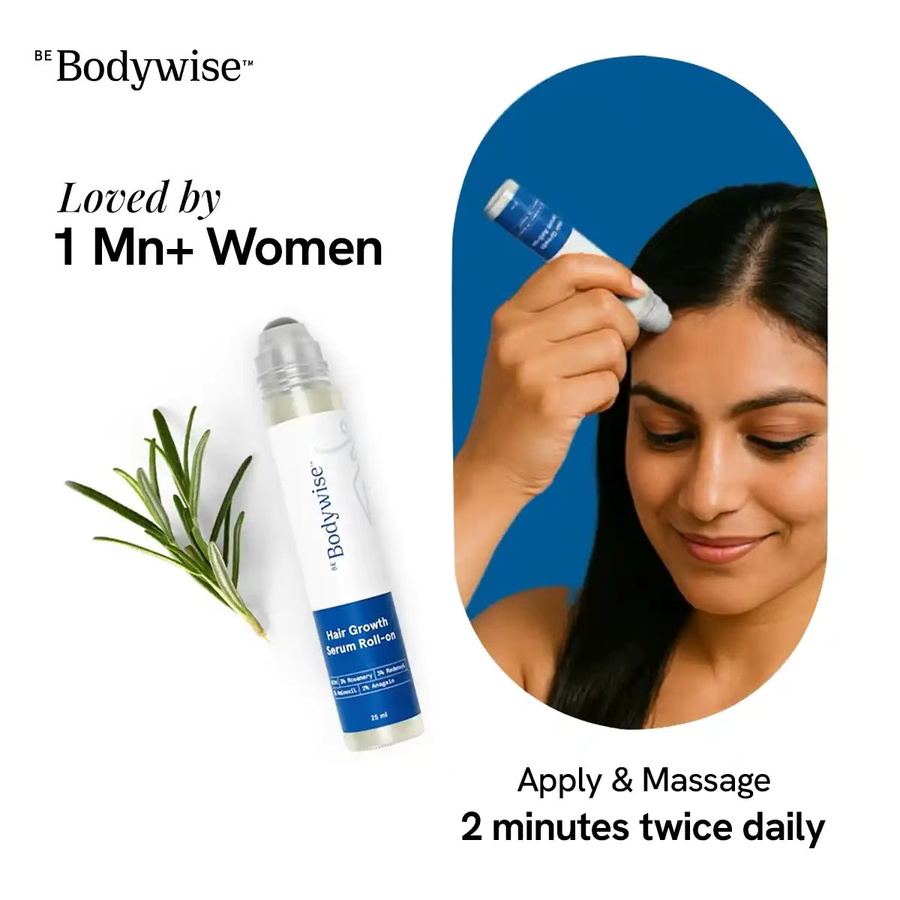 Bodywise Hair Roll-On Serum, Unisex - Bild 4
