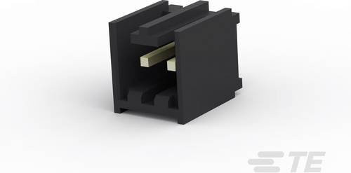 TE Connectivity Einbau-Stiftleiste Standard in Schwarz aus Kunststoff 2-647123-2 - Bild 1