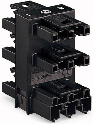 Wago Verteiler 770-658 aus Kunststoff in Weiß und Schwarz - Bild 1