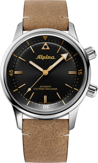 Alpina Seastrong Diver Automatik Herrenuhr, Edelstahl, 42 mm, 30 ATM - Bild 1