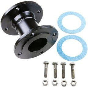 Grundfos Adapter DN 65 aus Stahl in Schwarz, Höhe: 11,8 cm, Durchmesser: 13,0 cm - Bild 1
