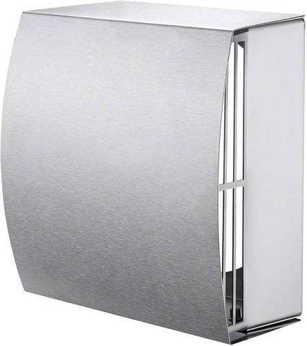 Helios Außenwandblende KWL 45-160 FBT-E aus Edelstahl in Silber - Bild 1