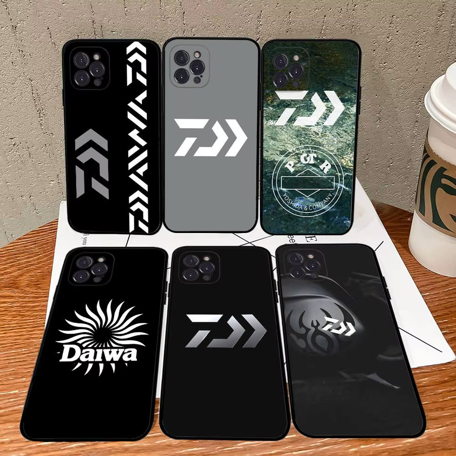 Daiwa Fishing Logo Handyhülle für iPhone 14 Plus 13 Mini 11 16 15 17 Pro Max stoßfest - Bild 5