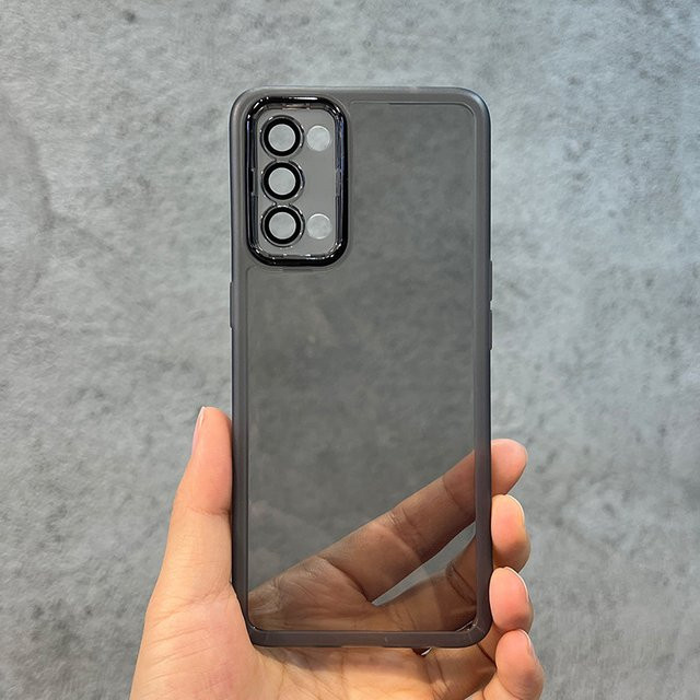 Stoßfeste Silikon Schutzhülle für OnePlus 9 RT in Transparent - Bild 1
