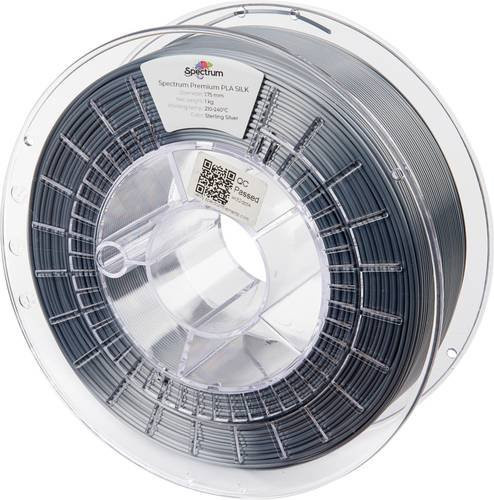 Spectrum Filaments PLA Silk Filament 1.75mm 1000g Sterling Silver Silber - Bild 1