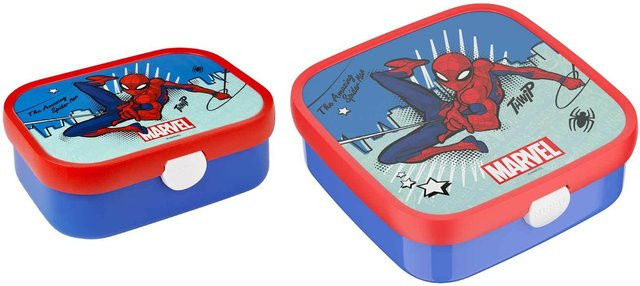 Mepal Brotdosen-Set Campus 2er Set Multicolor mit Besteck und Snap-Lid - Bild 1