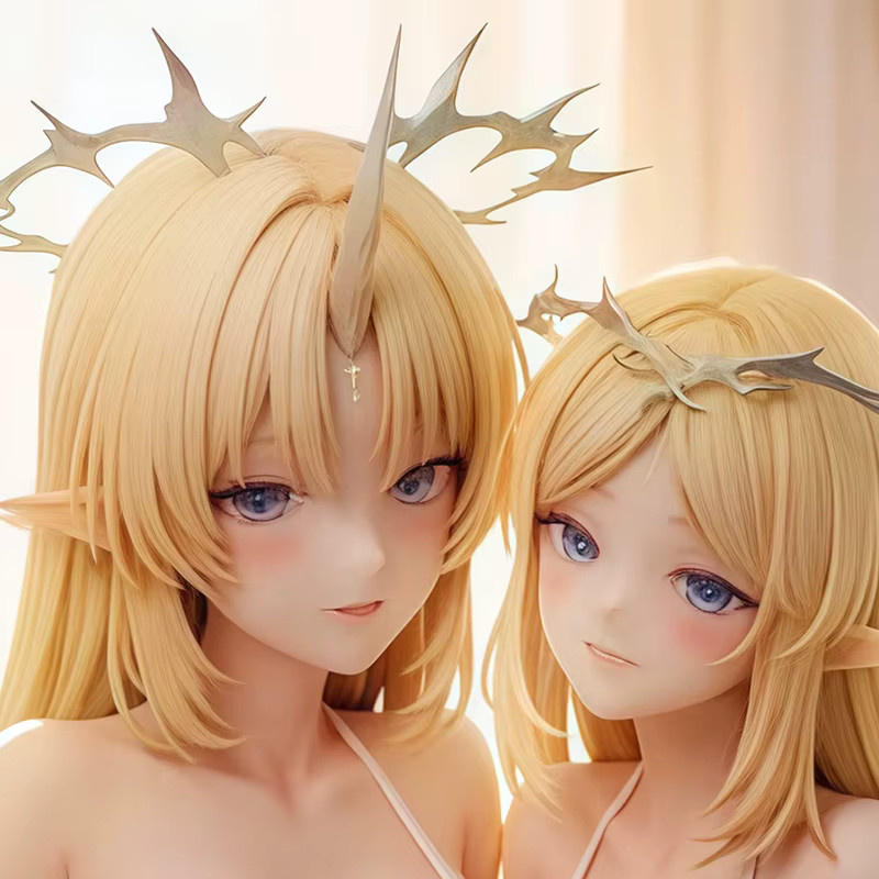 KONBORE Wuthering Waves Anime Mädchen Figur, Actionfigur, 2-teiliges Set, ab 18 Jahren - Bild 2