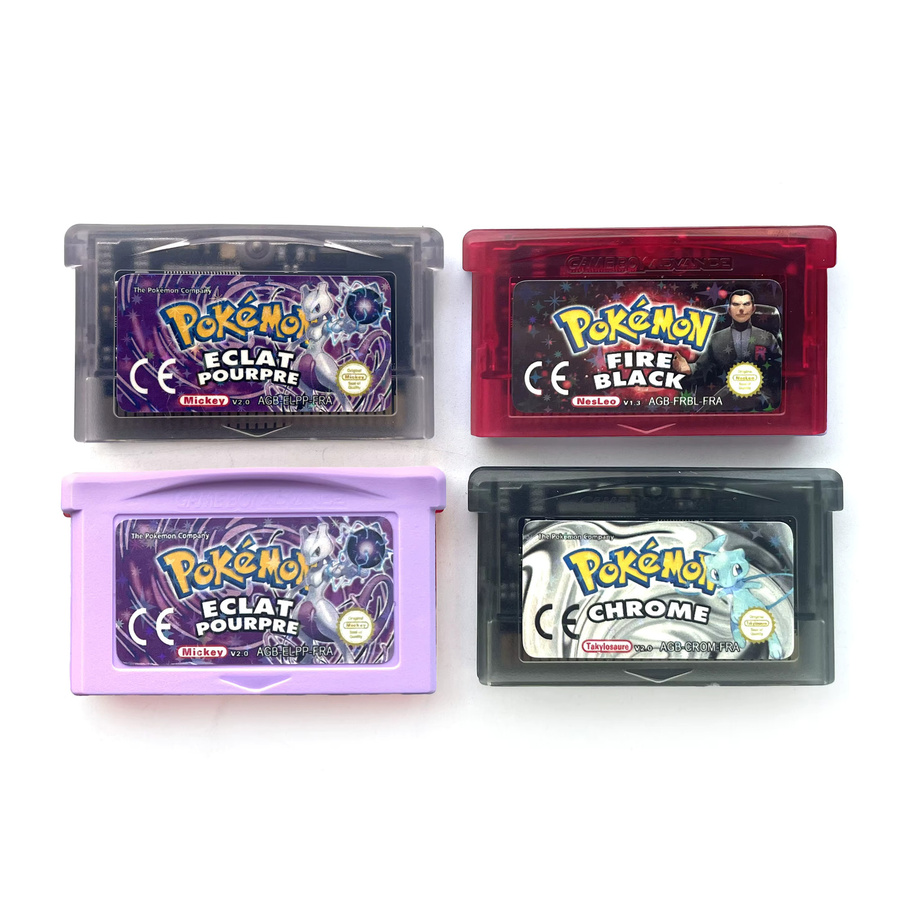 Keeppley GBA Flash-Karte Chrome Eclat Pourpre Fire Black 1 MB Spielmodul für Videospielkonsolen - Bild 3