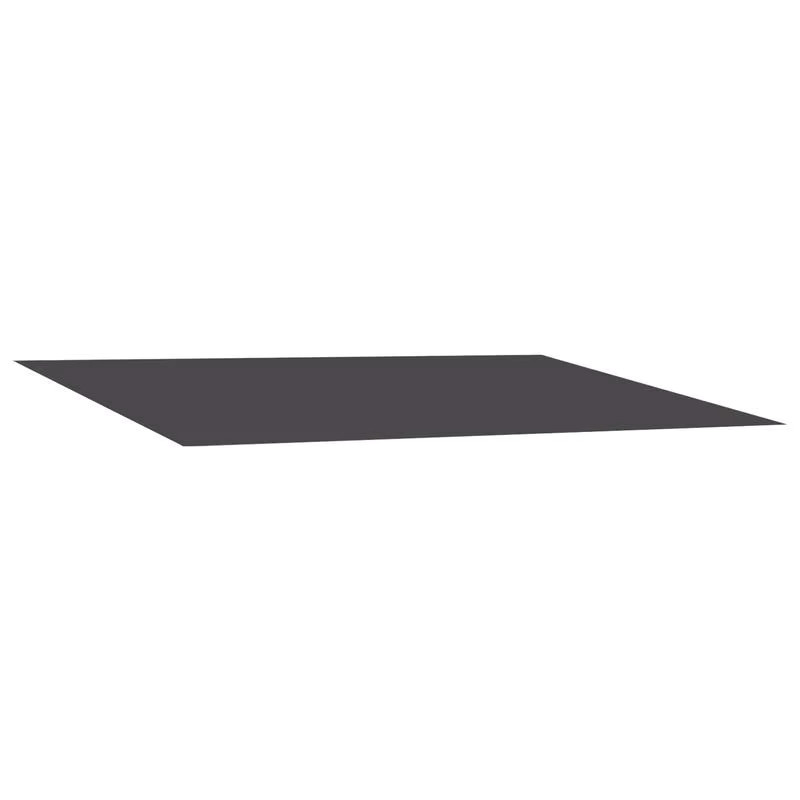 Anthrazitfarbener Polyester-Ersatzstoff für Markisen, UV-beständig und wasserdicht, Breite: 380 cm, Höhe: 295 cm - Bild 2