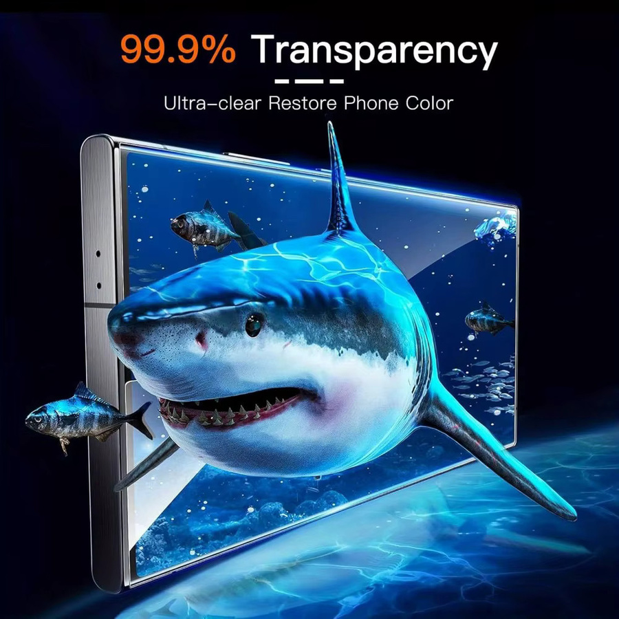 3er-Pack Ultra HD Displayschutzfolie aus gehärtetem Glas für Samsung Galaxy S25 S24 S23 S22 S21 Plus FE in Transparent - Bild 5
