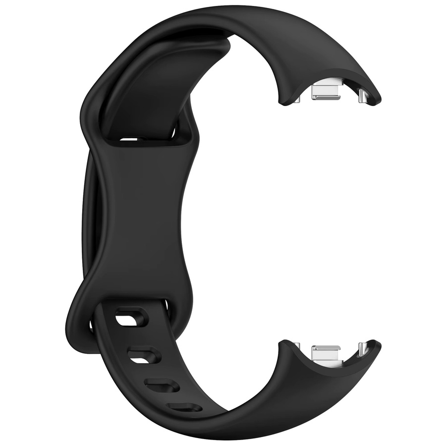 Xiaomi Uhrenarmband Silikon, Schwarz, Unisex, NFC, für Xiaomi Mi Band 8 9, Xiaomi Watch 8 9 - Bild 4
