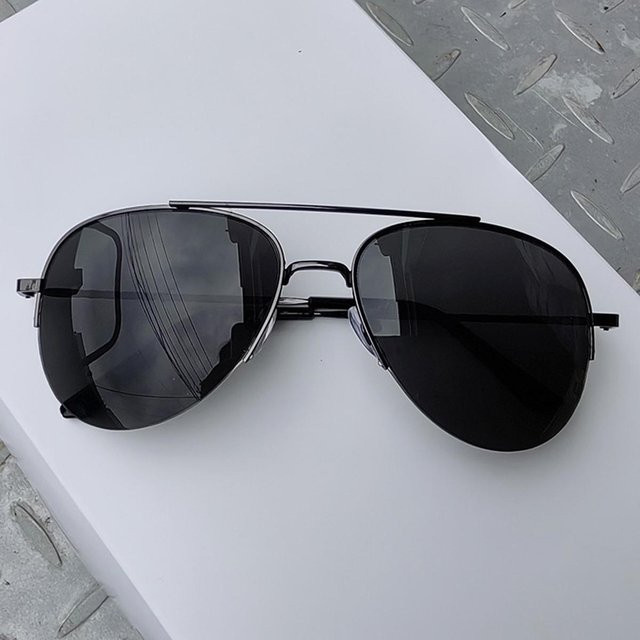 Dote Korrektionsbrille, randlos, oval, Edelstahl, schwarz, Damen - Bild 1