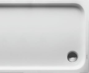 Duravit Rechteck-Duschwanne D-Code aus Acryl in Weiß, B/T/H: 130 x 75 x 8,5 cm - Bild 1