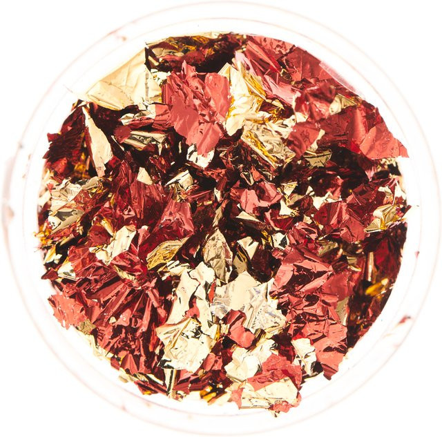 Rico Design Blattmetall Gold/Rot für Resin - Bild 1