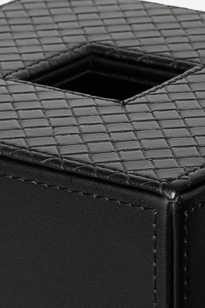 Quadratische Papiertuchbox JOOP! BATHLINE in Schwarz - Bild 2