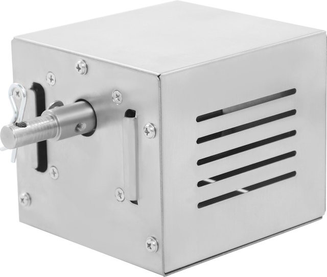 Elektromotor für Drehspieß aus Edelstahl in Silber, 25W Grillmotor 220V - Bild 1