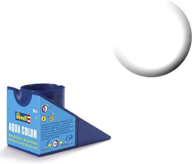Revell Aqua Color, Farblos matt, 18ml - Bild 1