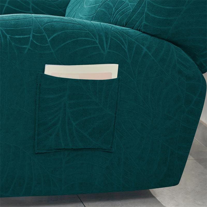 Elastischer Jacquard-Sesselbezug für Liegesessel und Relaxsessel, wasserabweisend und kratzfest, 100% Polyester - Bild 3