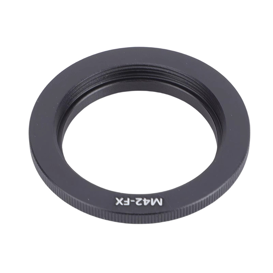 Fujifilm Kameraobjektiv-Adapter M42 auf Fujifilm FX-Mount in Schwarz aus Aluminiumlegierung - Bild 2