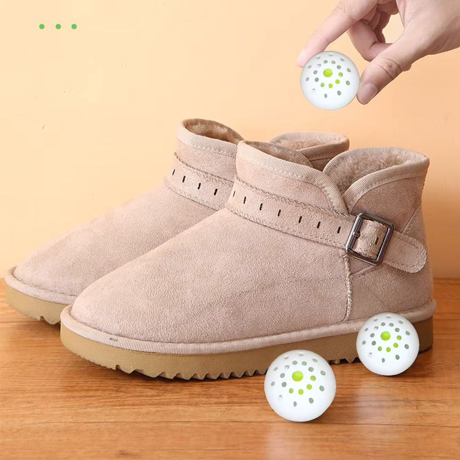 VKTECH Deodorant Ball mit Jasmin Duft als langlebiger Lufterfrischer für Schuhe, Schrank und WC - Bild 2