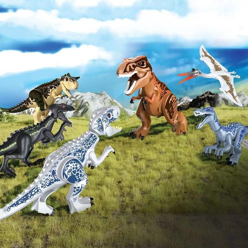 Moc Jurassic Dinosaurier Bausteinmodell Tyrannosaurus Rex Flugsaurier - Bild 4