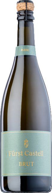 Fürst Castell Sekt Pinot Noir, Brut Nature, Franken, 12,0 %, 0,75 l - Bild 1