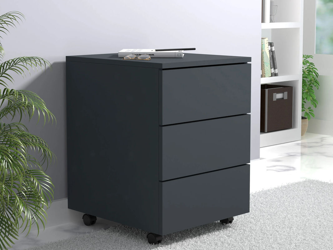 VCM Rollcontainer Dalosa mit 3 Schubladen in Anthrazit, B: 39 cm, T: 45 cm, H: 55 cm - Bild 6