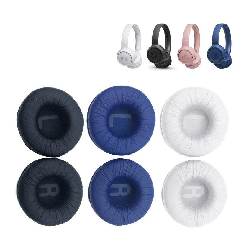 JBL Ersatz Leder-Ohrpolster in Schwarz für T450, T500BT und Tune600BTNC mit 70 mm Durchmesser - Bild 3