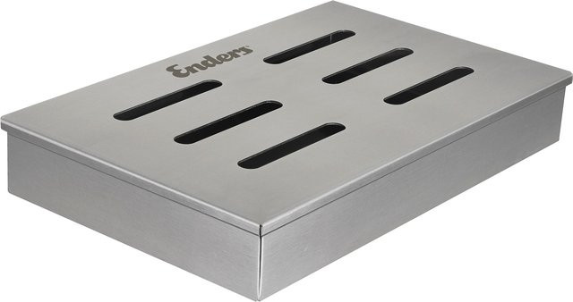 Enders Räucherbox aus Edelstahl in Silber - Bild 1