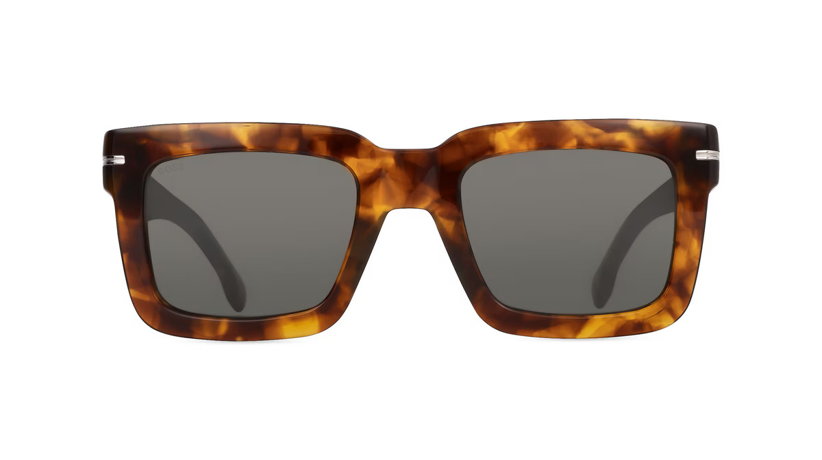 Hugo Boss 1501/S Sonnenbrille, Herren, Vollrand, Quadratisch, Acetat, braun - Bild 1