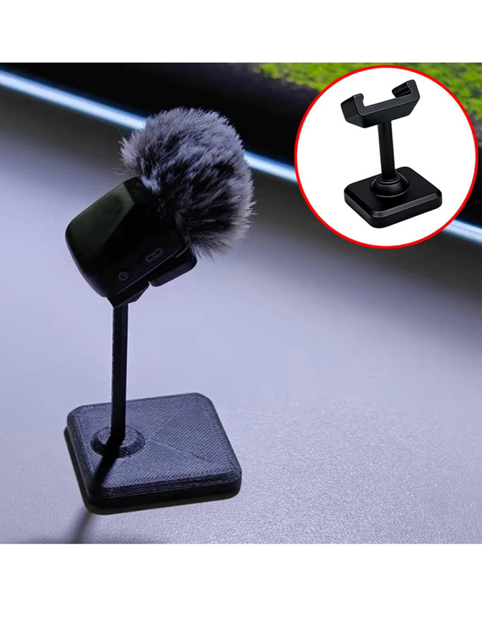 DJI MIC Mini Desktop-Mikrofonständer Montagebasis für Konferenz-Audio und Aufnahmen in Schwarz oder Weiß - Bild 3