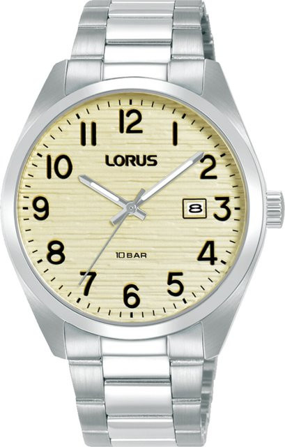 Lorus Herrenuhr, Quarz, Edelstahl, 39 mm, 10 ATM - Bild 1