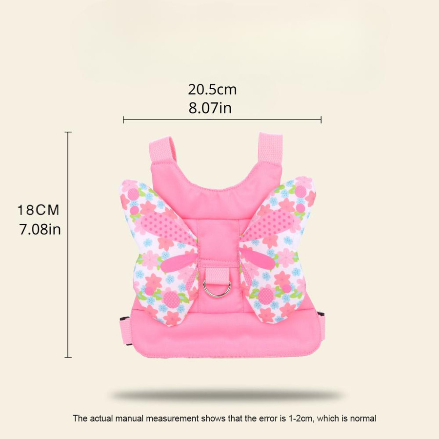 Fashnics Anti-Lost Kleinkinder Leine mit Handgelenk-Armband in Pink - Bild 2