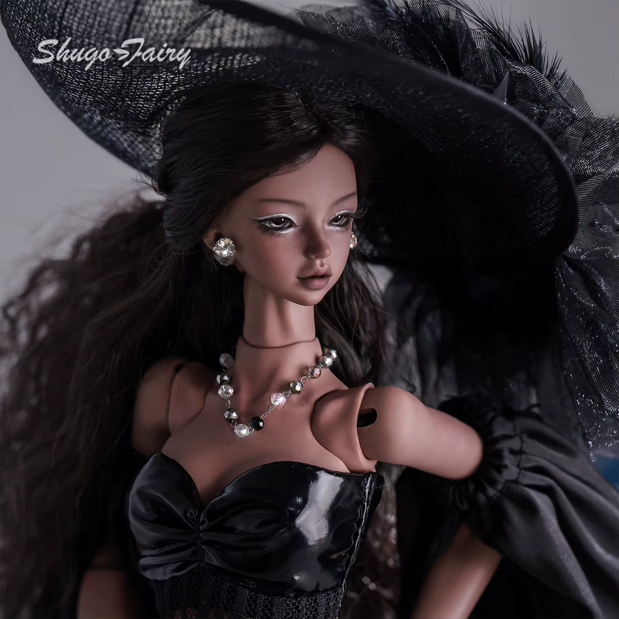 ShugaFairy Keisha A Resin FullSet Banksy Dark Witch Supermodel Style, Ball Jointed Doll - Bild 3
