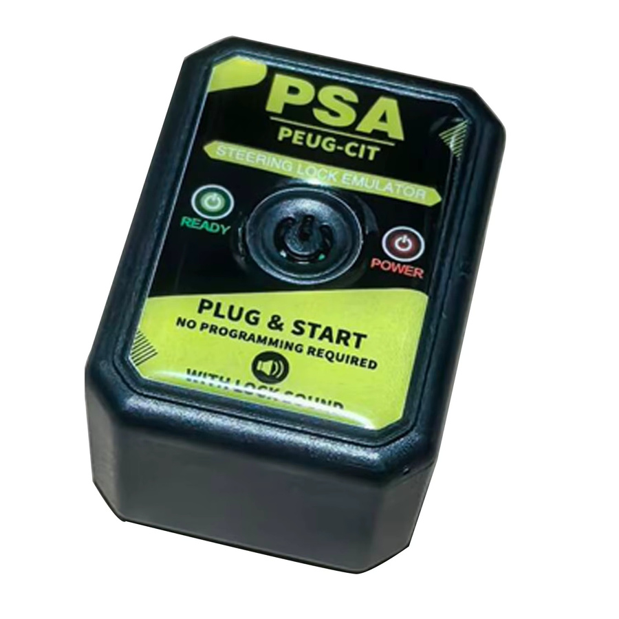 ITCARDIAG Lenkungsschloss-Emulator mit Schloss-Sound für PSA Peugeot Citroen Opel ab 2011, Schwarz, ohne Programmierung, 9815905380/36448900 - Bild 4