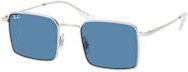 Ray-Ban RB 3782 Sonnenbrille, Vollrand, quadratisch, Metall, Unisex, silver, blue - Bild 1