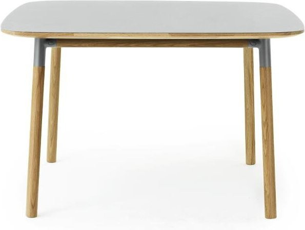 Normann Copenhagen Form Tisch in Braun aus Eiche und Linoleum im nordischen Stil - Bild 1