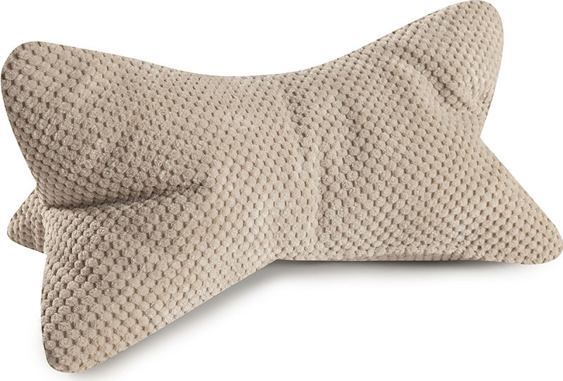 Sympathica Relax Leseknochen Nackenstütze Multifunktionskissen Comodo, Farbe: Beige, B/T/H: 42 x 22 x 22 cm - Bild 1