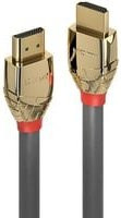 Lindy Ultra High Speed HDMI Kabel in Grau und Gold, Länge: 3,0 m - Bild 1