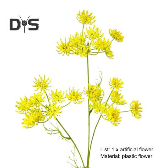 DYS Home Decor Künstliche Spitzenblume mit grünen Blättern in Grün - Bild 2