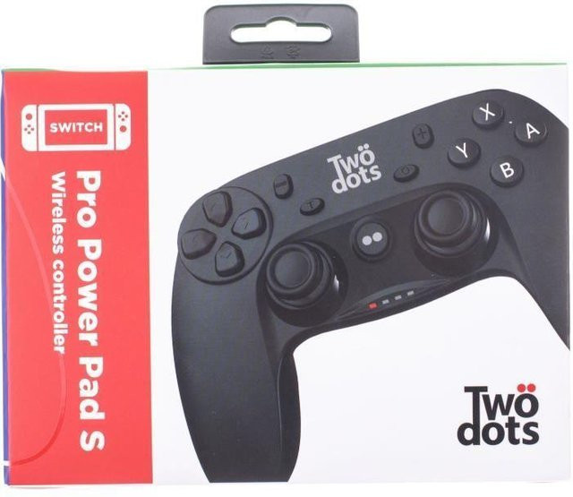 Freaks and Geeks Kabelloser Controller für Nintendo Switch in Schwarz mit USB-C Anschluss - Bild 1
