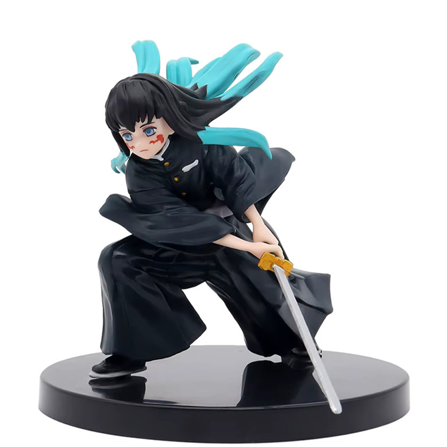 Bandai Demon Slayer, Actionfiguren-Set, Kamado Tanjirou Nezuko Agatsuma Zenitsu, Kunststoff - Bild 2
