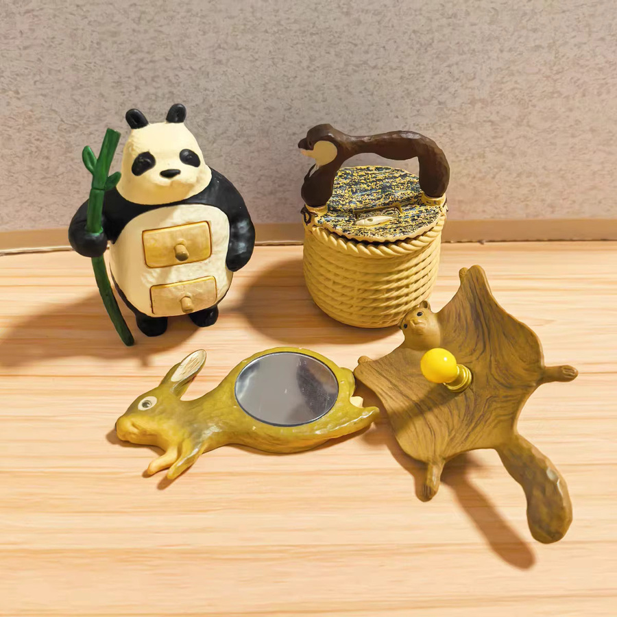 TakaraTomyArts KIYATA Miniaturkollektion Kapselspielzeug, Tiere, Holz - Bild 3