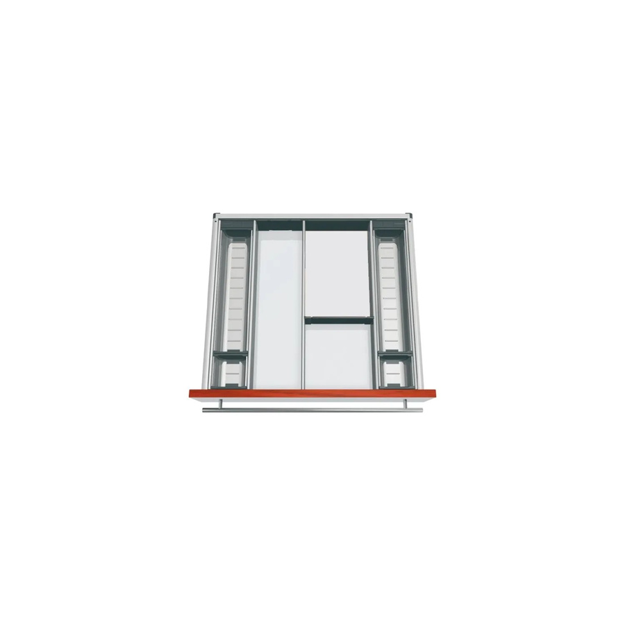 Blum Orga-Line Besteckeinsatz Facheinteilungs-Set in Grau für Korpusbreite 600 mm und Nennlänge 550 mm - Bild 2