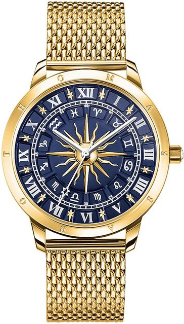 Thomas Sabo Damenuhr, Quarz, Edelstahl, Schwarz, 33 mm, 5 ATM - Bild 1