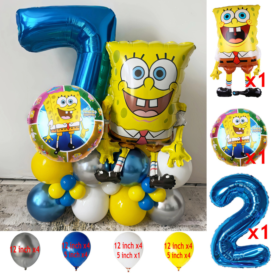 Potdemiel SpongeBob Schwammkopf Patrick Star Ballon-Set, 28-teiliges Set - Bild 2